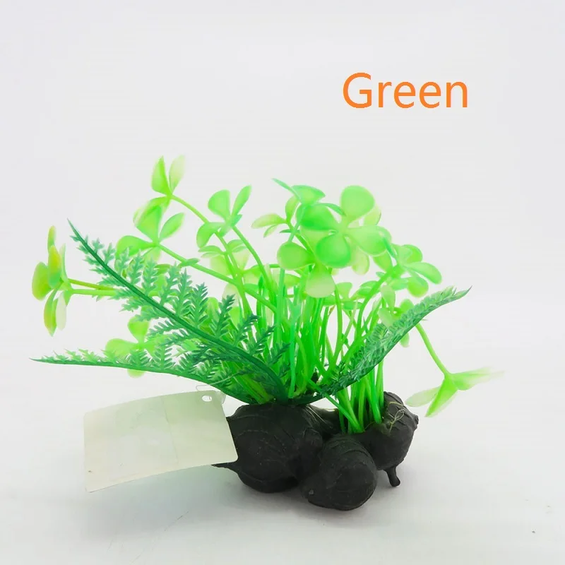 Подводное искусственное растение орнамент аквариум искусственная зеленая
