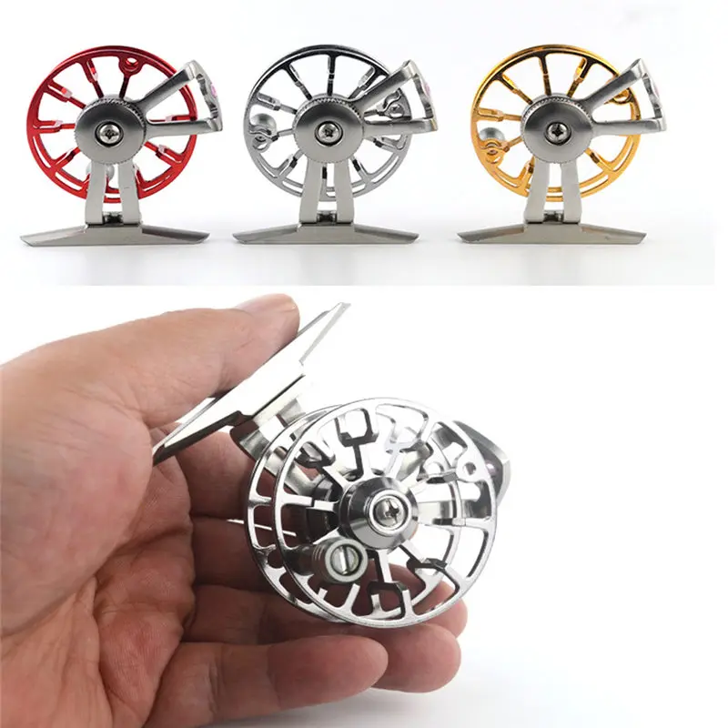 Горячая продажа алюминиевая катушка для рыбалки диаметр 55 мм Размер Правая или