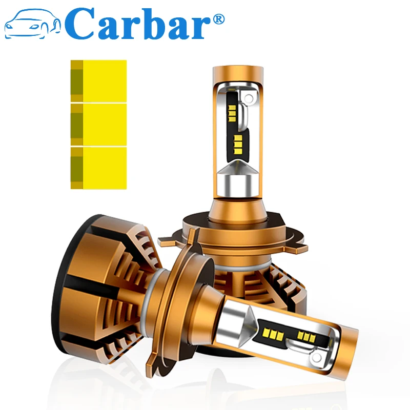 Carbar # Новое поступление автомобильная светодиодная лампа для фары H4 Hi/Lo фара 60 Вт