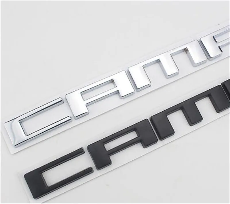 10 шт. Новинка Стайлинг автомобиля Серебряная черная наклейка 3D металлический