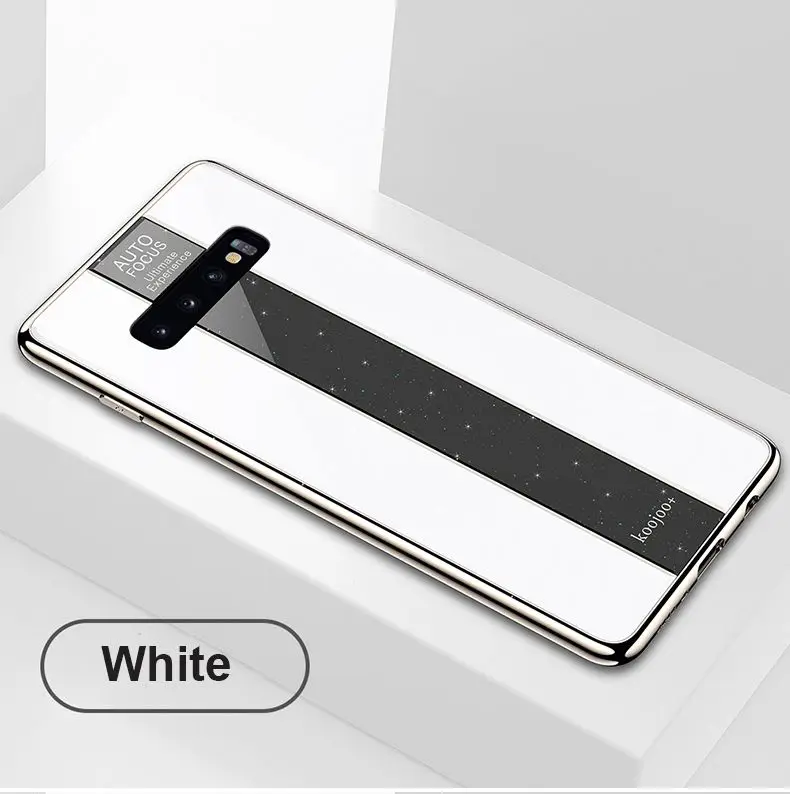 Роскошный чехол из оргстекла с покрытием для samsung Galaxy S10 S9 S8 Plus S10e, акриловый чехол с вертикальной полосой для samsung Note 9 8
