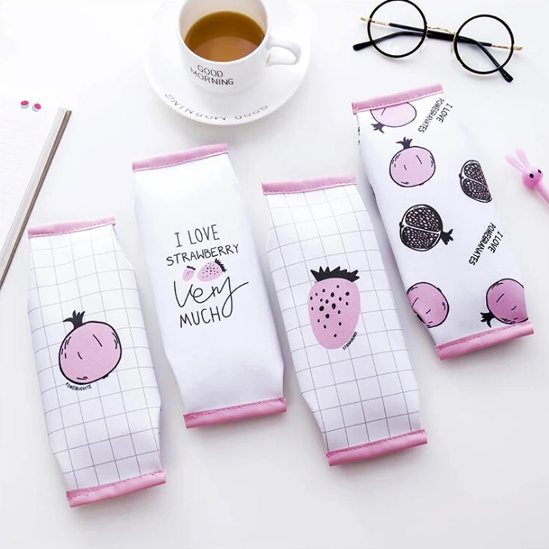 Свежий стиль фруктовый узор чехол карандаш для офиса канцелярские