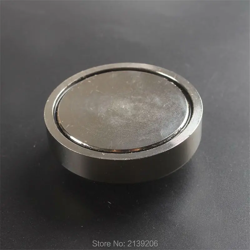 1 шт. 120 кг потянув монтажный D60mm мощный рыболовный горшок из Неодимового Магнита с
