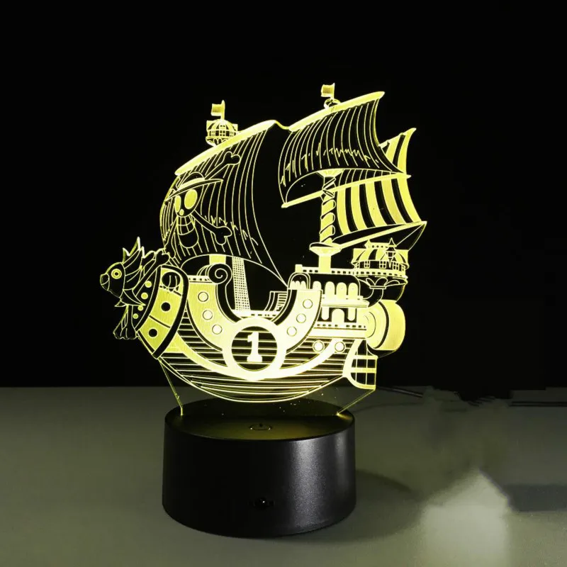 USB3d светильник новинка подарки 7 цветов изменяющиеся животные лошадь