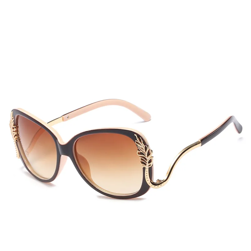 Женские зеркальные солнцезащитные очки Cat eye винтажные брендовые дизайнерские в