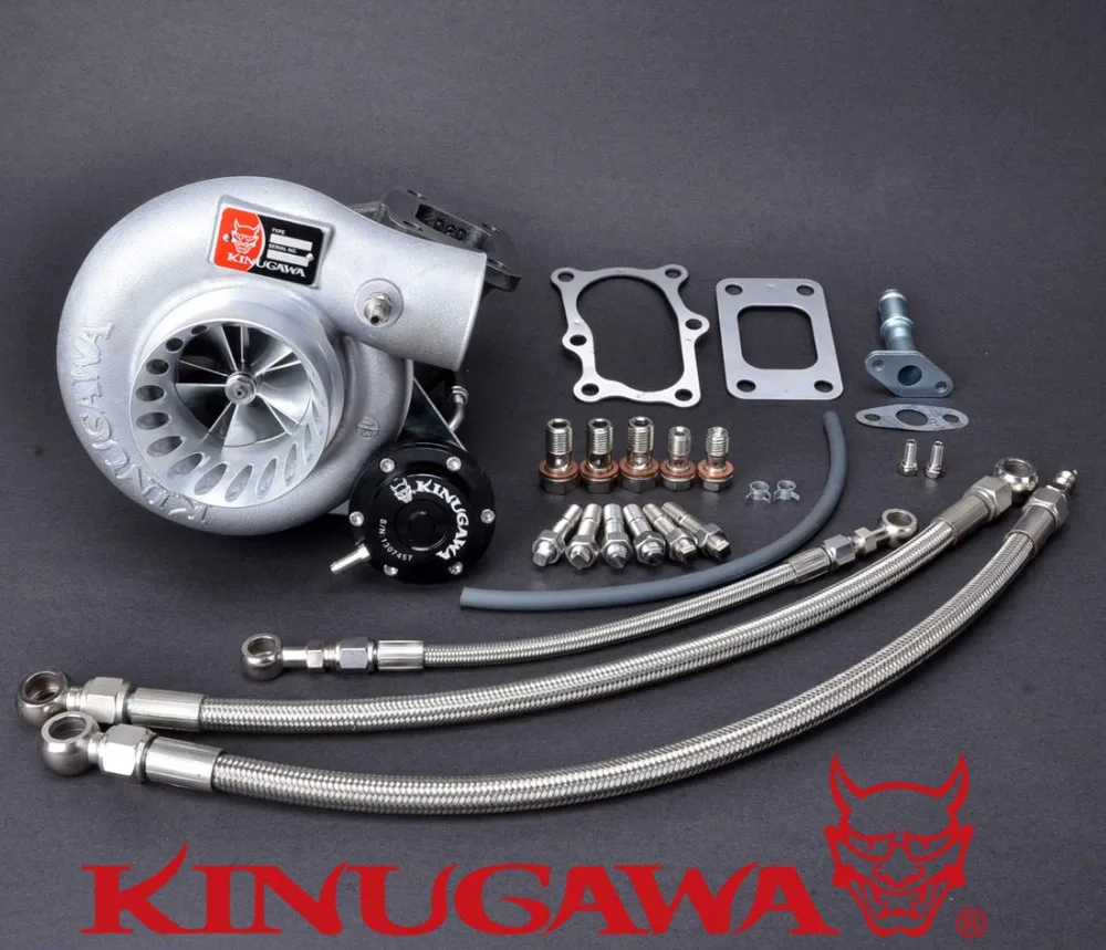 Турбокомпрессор Kinugawa 3 &quotс защитой от перенапряжения для Nissan RB20DET RB25DET 10 см