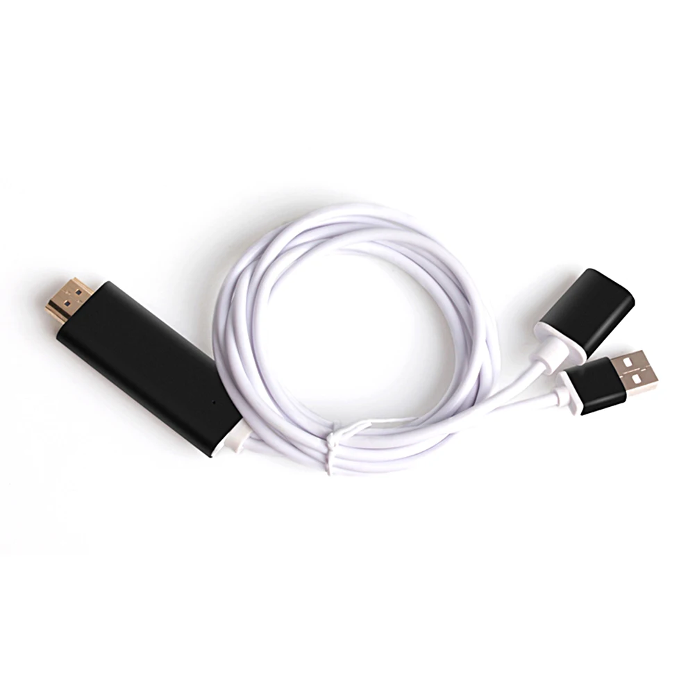 Новый зеркальный кабель Full HD Plug and Play 3 в 1 аудио и видео HD|Кабели передачи данных| |