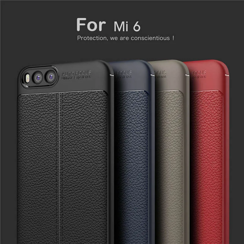 Чехол Thouport mi 6 для Xiaomi мягкий силиконовый роскошный противоударный чехол из ТПУ