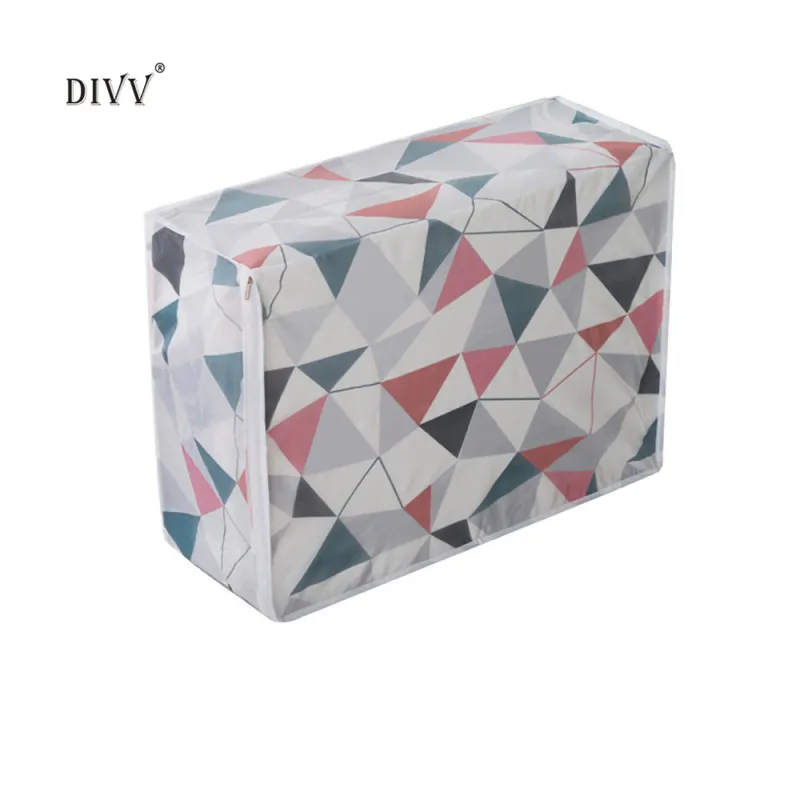 DIVV Waterproof Foldable PEVA Closet Sweater Bag Amazing Storage Ability Clothes Blanket Quilt Box 1PC T26 | Дом и сад