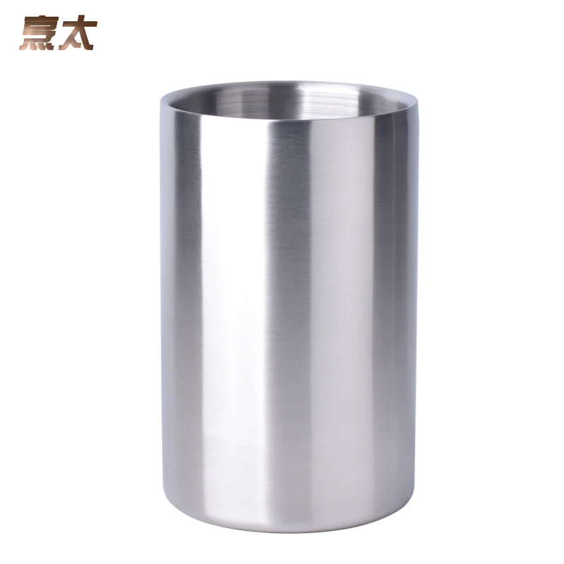 Л хорошее качество двойная стенка ведро для льда из нержавеющей стали практичный