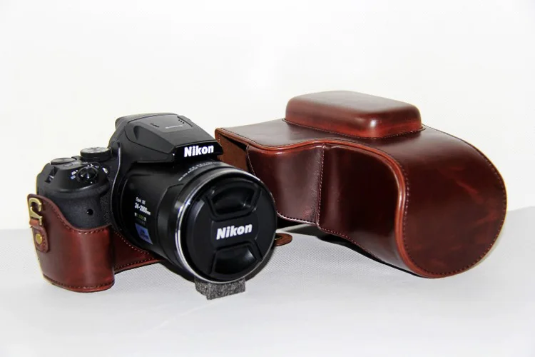 Новый чехол из искусственной кожи для видеокамеры Nikon Coolpix P900s P900 сумка камеры 3