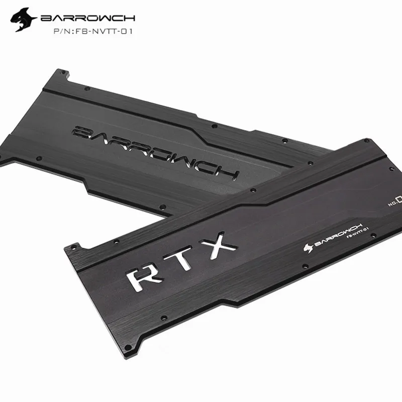 Игровая приставка Barrowch серия RTX 2080 Ti с полным покрытием алюминиевый сплав задняя