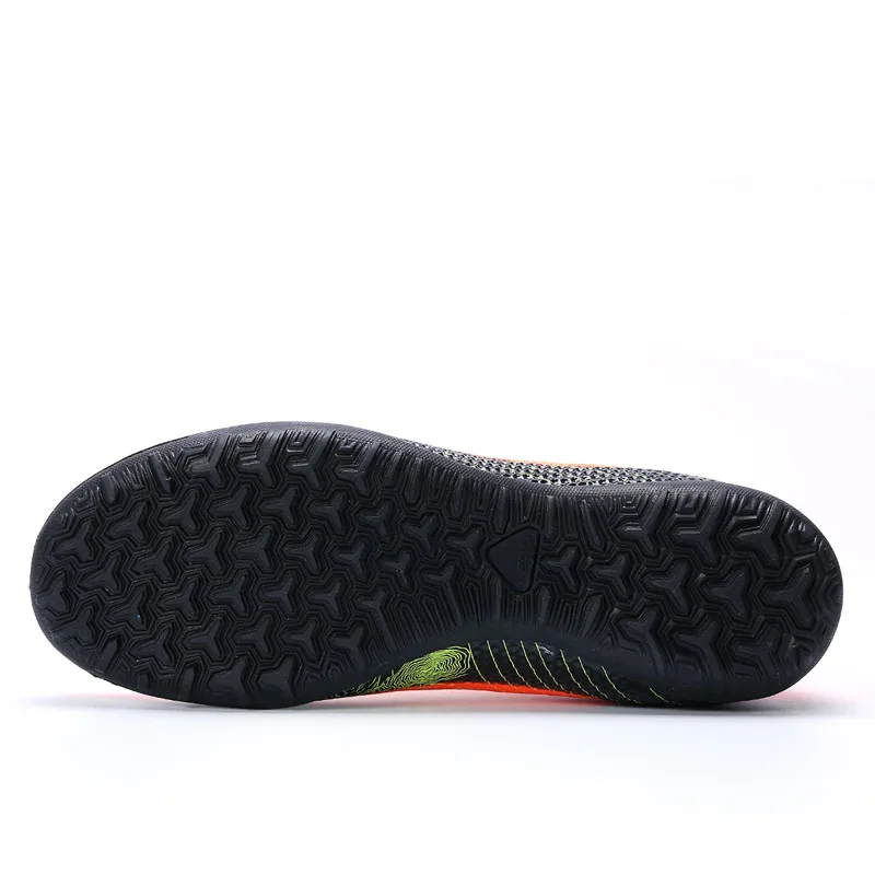 LEOCI Soccer Boots Men's High Ankle TF/SG Sole Outdoor Football Boys Cleats Adult Futzalki Trainer Sports Football Sneakers Kids