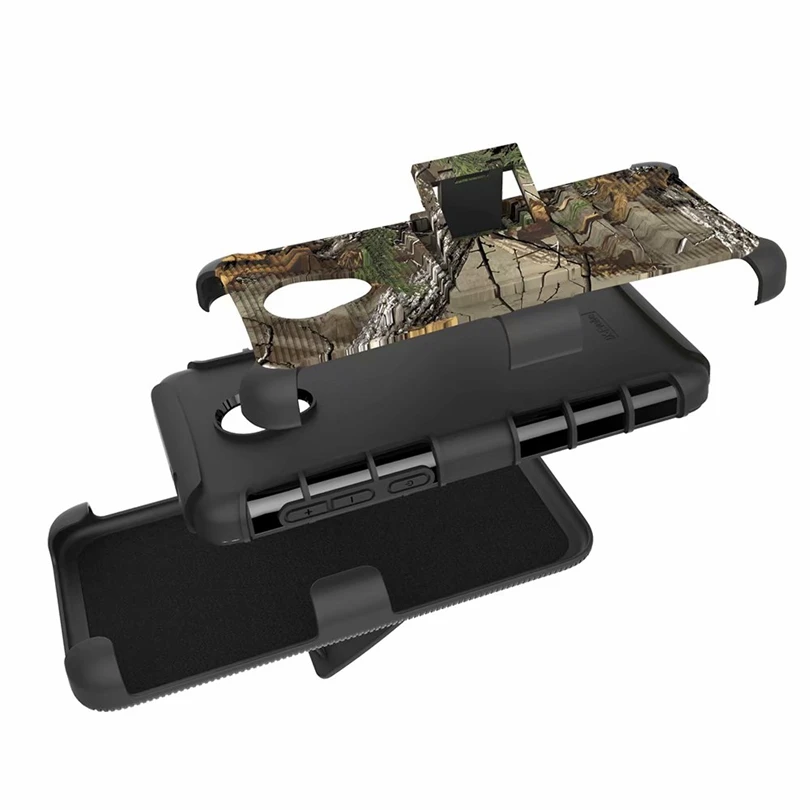 For Alcatel XL Evolve Case Hybrid Heavy Duty 3 in 1 Military Camo Hard Shockproof Belt Clip Stand Cover | Мобильные телефоны и