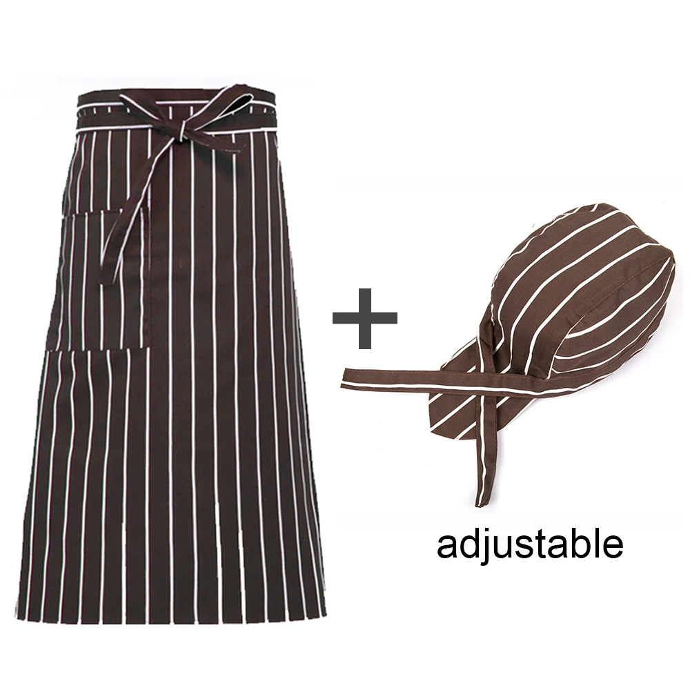 Регулируемый половинчатый фартук шеф повара кухонный прибор для ресторана