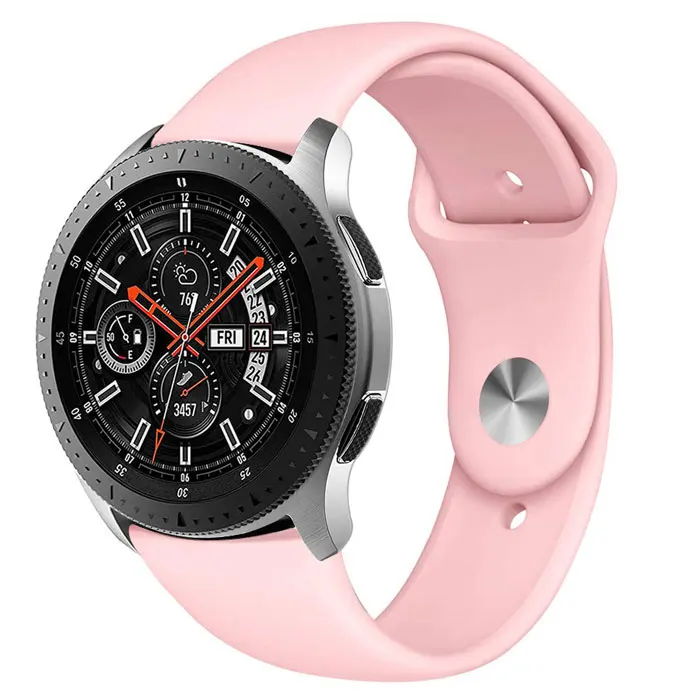 Фитнес Смарт ремешок для часов 22 мм Huami Amazfit Bip Samsung Gear S3 Withings ремень Garmin 46 42 браслет