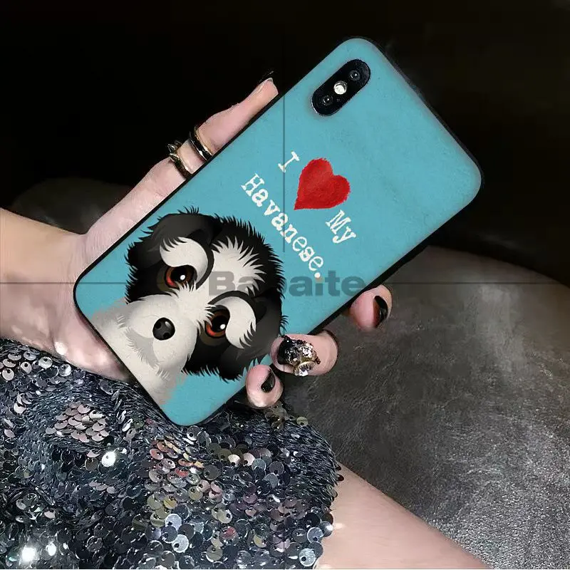 A9 Babaite я люблю свою собака Йоркширский терьер Papillon боксер Coque Оболочка Чехол для телефона для iPhone 8 7 6 6S Plus X XS MAX 5 5S SE XR Чехол для мобильного телефона s - Цвет: A9