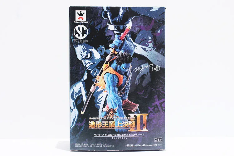 Новая версия кошмар Луффи Классический Аниме Манга Eiichiro Ода одна деталь Banpresto фигурка игрушки