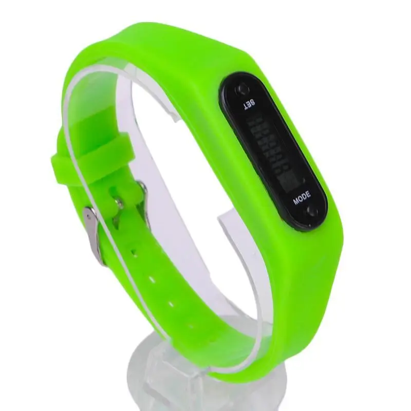 Миниатюрный Шагомер Электронный спортивный фитнес номер унисекс трекер