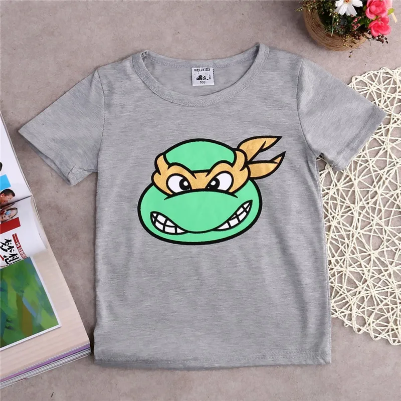 Футболка для мальчиков милая Летняя Детская футболка с короткими рукавами и