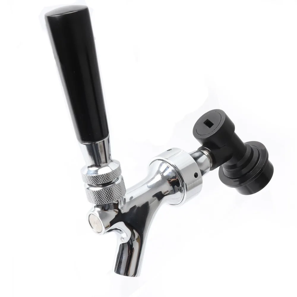 Новый полированный хромированный смеситель для пива с шариком жидкий фиксатор