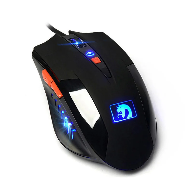 Профессиональная Проводная игровая мышь 6 Bottons 2000 точек/дюйм LED Gamer для ПК