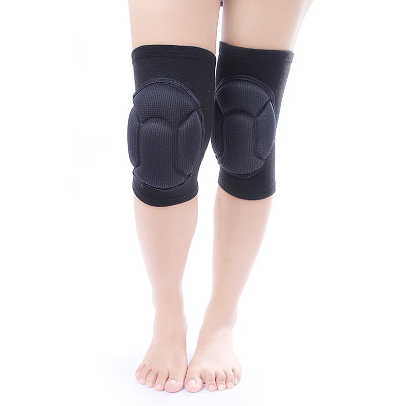 

1 Pair Thick Kneepad Extreme Knee Pad Eblow Brace Support Lap Knee Protector for Football Volleyball Cycling Sports ED-shipping