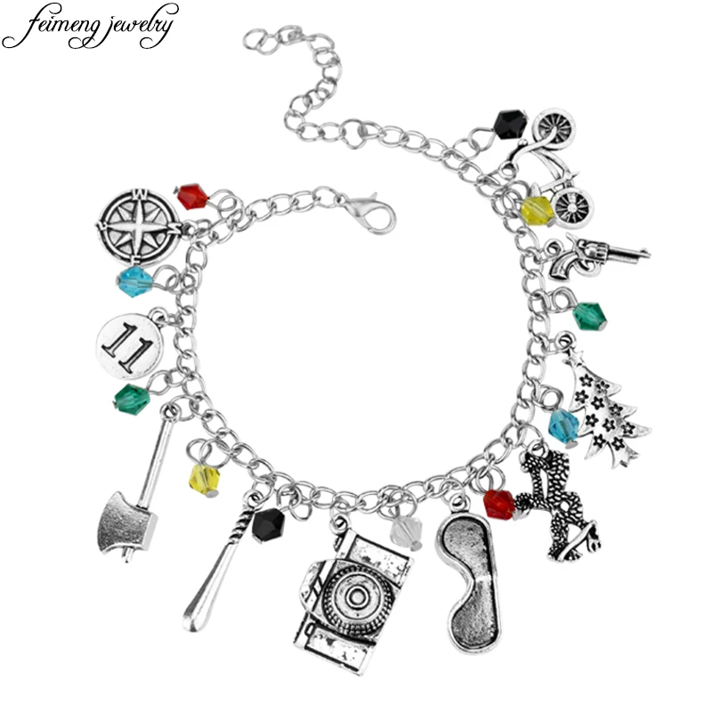 Женский браслет с подвеской очень странные дела|bracelets for|charm braceletbracelets for women |
