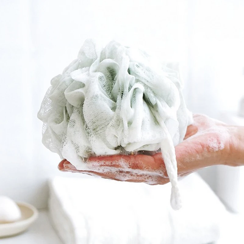 Скруббер для чистки тела сетчатая губка душа модный шарик ванны классные Бальные