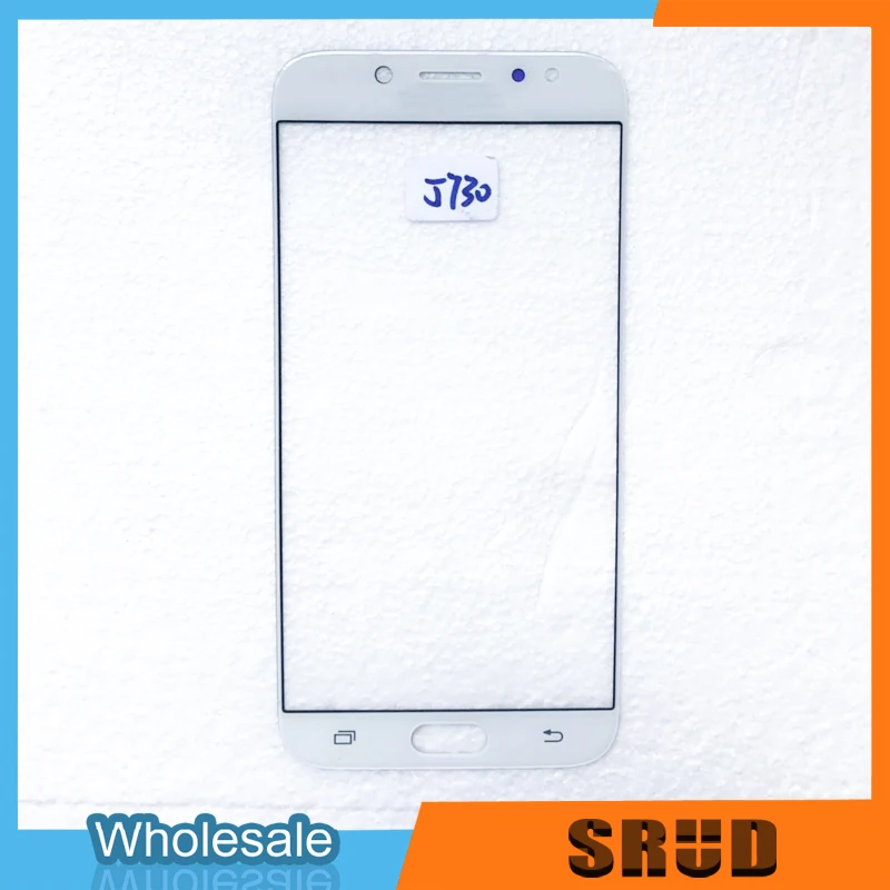 10 шт. Внешний стеклянный объектив для Samsung Galaxy J7 2015 2016 2017 J700 J710 J730 J730F ЖК экран