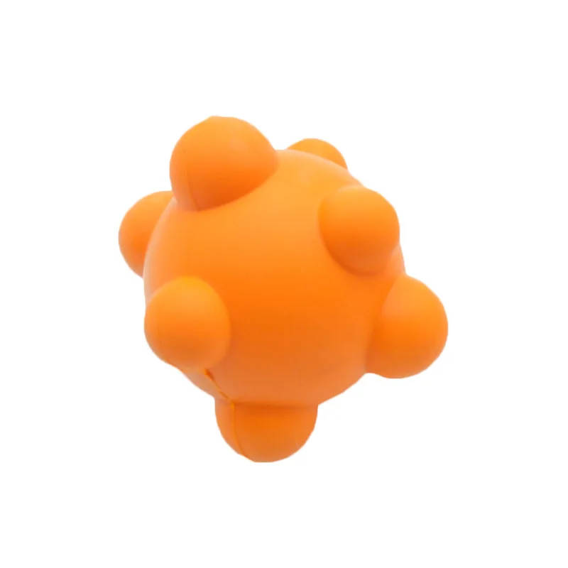 Orange Игрушки-мячи для собак для обучения пищевой класс резиновые игрушки для собак Прочные эластичные Жевательные Шарики игрушки для щенков маленькие/большие собаки - Цвет: Orange