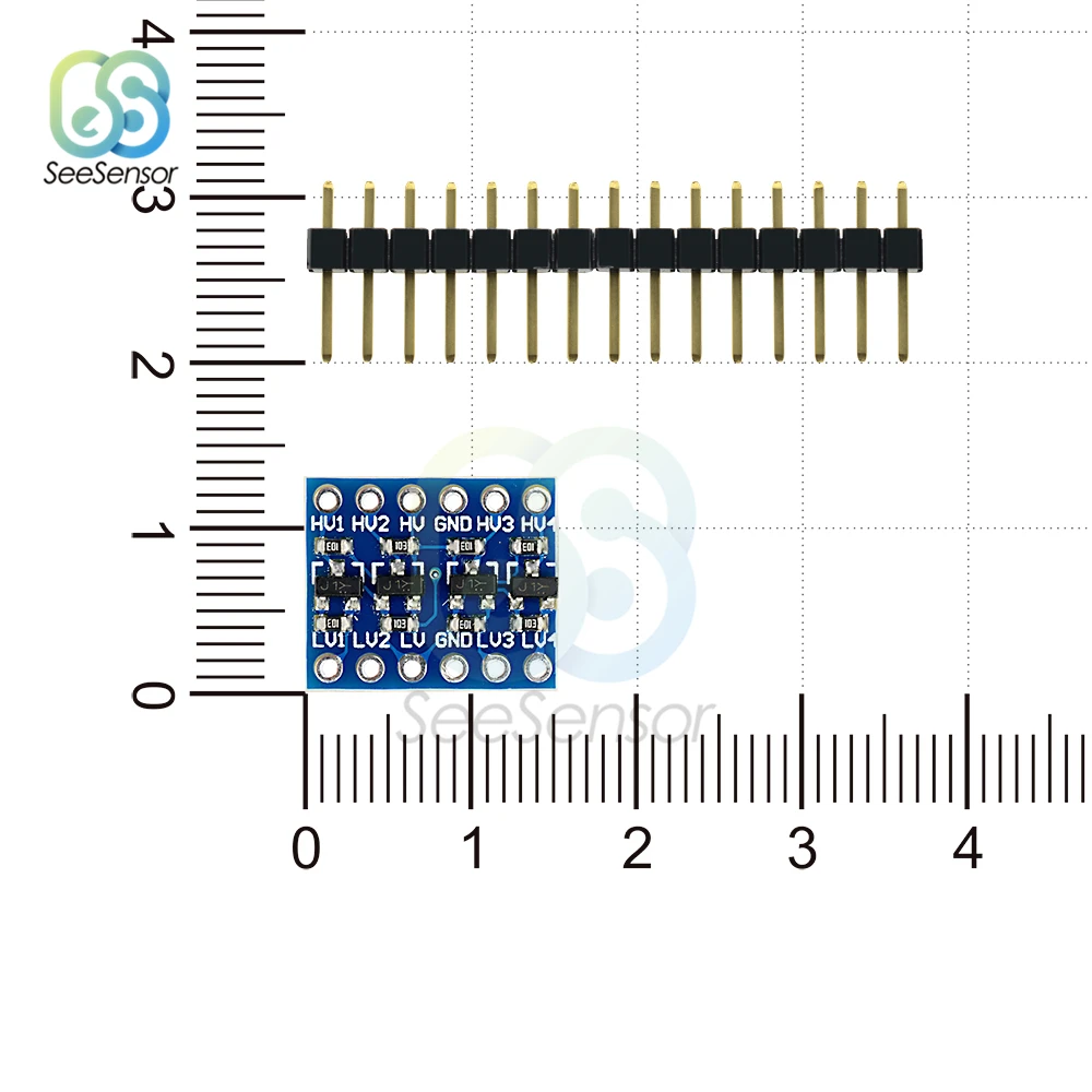 Преобразователь логического уровня IIC I2C двунаправленный Модуль платы