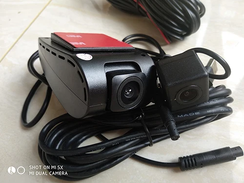 Front and Rear DVR Автомобильный видеорегистратор Камера USB камера-видеорегистратор для Android 4,2/4,4/5.1.1/6,0/8,0/9,0 автомобильный ПК Автомобильный видеорегистратор Камера для вождения - Название цвета: Front and Rear DVR