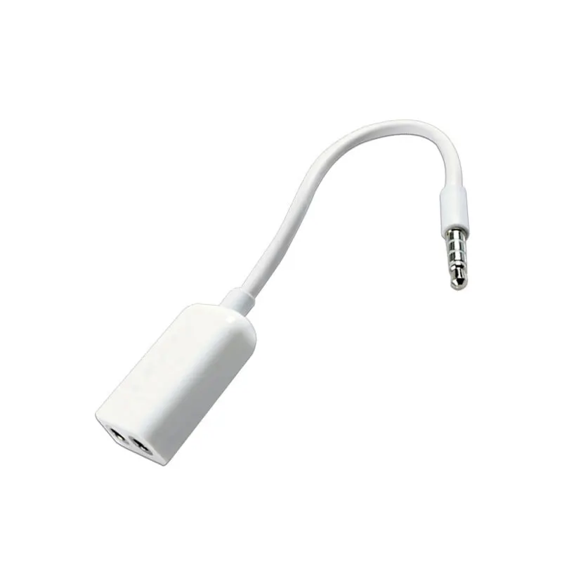 Разъем 3 5 мм для Dual кабель мужчин и женщин аудио наушников разветвитель адаптер