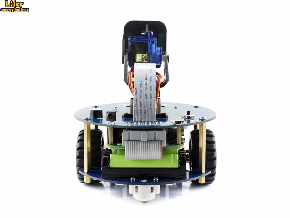 Комплект для сборки робота Raspberry Pi AlphaBot2 Acce 3 Model B (no Pi) + камера RPi (B)+ ИК пульт