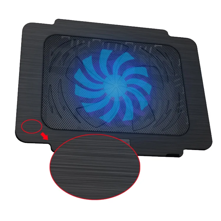 CoolCold бренд USB Супер тонкая охлаждающая подставка для ноутбука