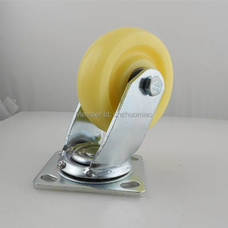 4 шт 6 дюймовое сверхмощное поворотное нейлоновое колесо|wheel caster|nylon casterswivel wheel caster