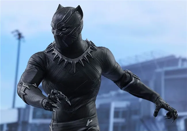 Marvel Original 1:6 Мстители Бесконечная война супер герой Черная пантера BJD фигурка ПВХ