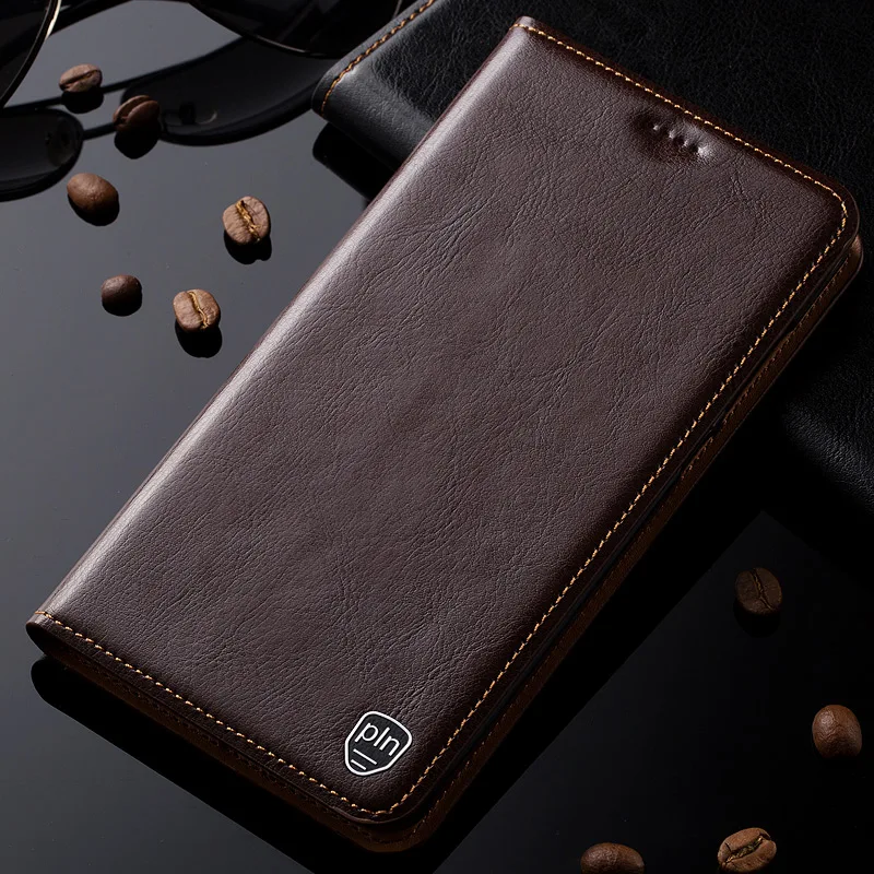 For Oneplus 2 / One Plus Two Case Genuine Leather Stand Flip Magnetic Mobile Phone Cover + Free Gift | Мобильные телефоны и