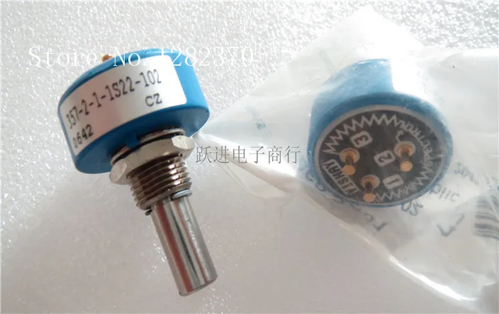 

[BELLA] US imports VISHAY 357-2-1-1S22-102 1K potentiometer handle length 22MMX6.3 spot --2PCS/LOT