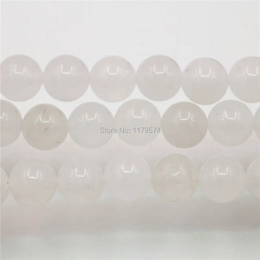 10mm Fashion Orange/Red/Pink/Blue/Green/White Crystal Chalcedony Stone Loose Round Beads Christmas Gifts 15inch Jewelry Making | Украшения