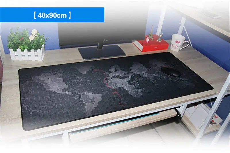 Большой размер, 900*400*3 мм, Карта мира, 3D печать, резиновая скорость, игровой коврик для мыши, прочный коврик для компьютеров и ноутбуков, игровой коврик, скатерть