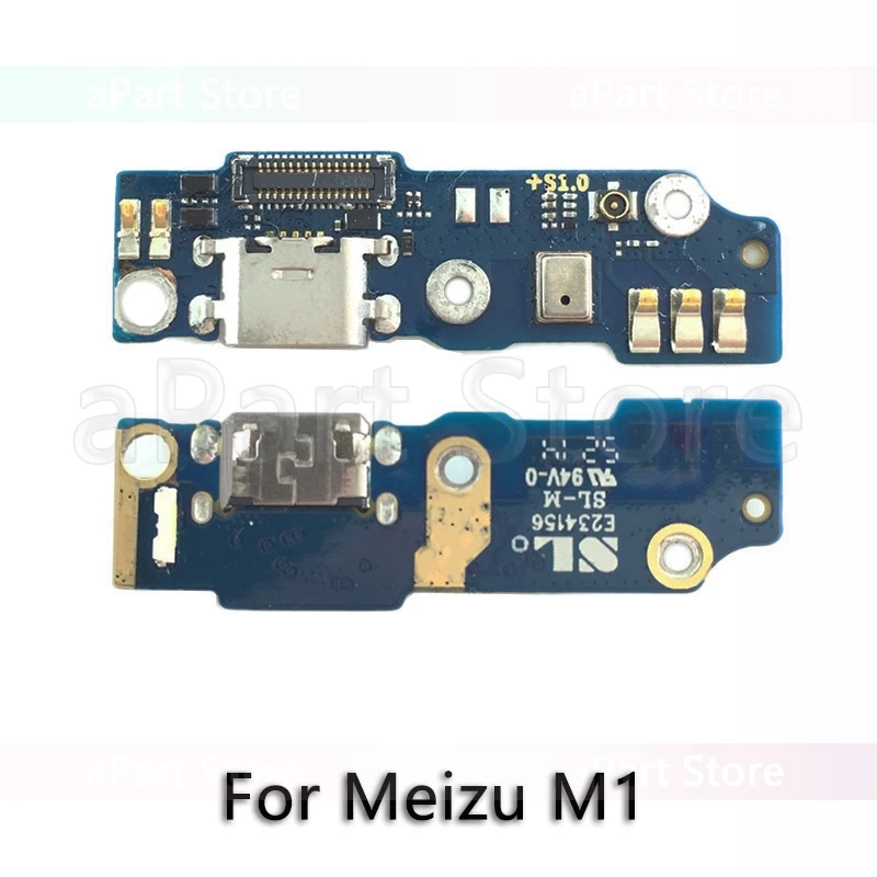 M1 USB Charging Port Charger Dock Connector Flex Cable For Meizu M1 M2 M3 M3s M5 M5s M6 Note Mini U10 U20 Original Phone Parts - Цвет: M1