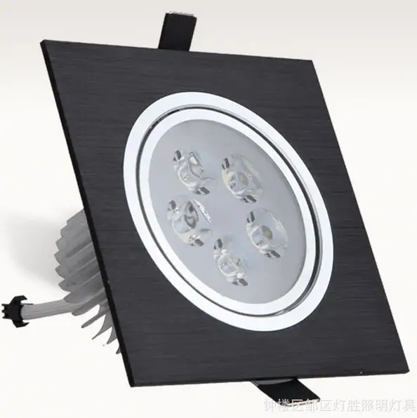 3 Вт/5 Вт/7 Вт квадратный светодиодный светильник Epistar чип AC85-265V точечный