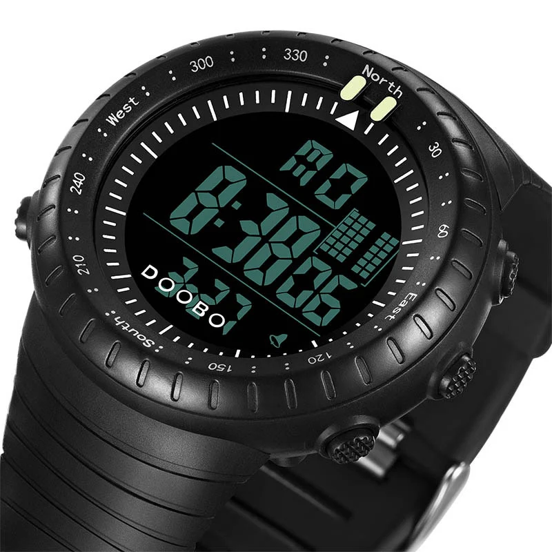 Мужские часы светодиодные цифровые Reloj Hombre армейские для спорта на открытом