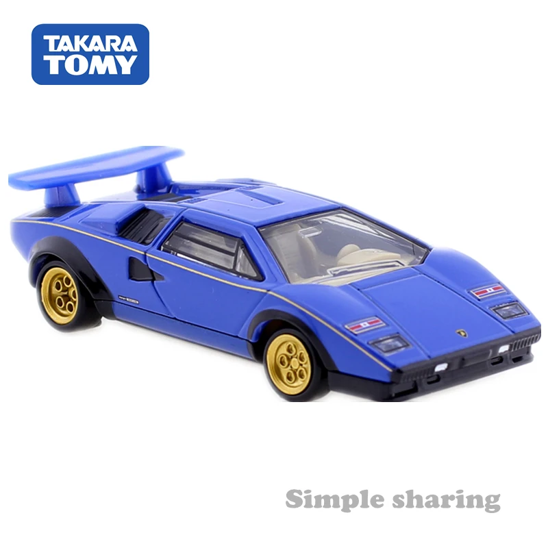 Tomica Премиум № 10 Lamborghini Countach LP500S масштаб 1:61 TAKARA Tomy автомобильный двигатель литая