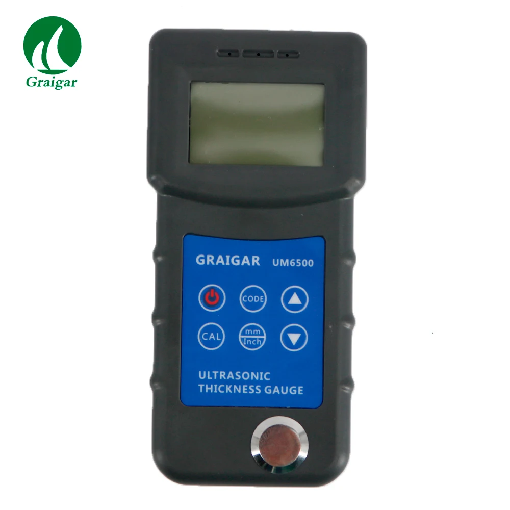New UM6500 0.05-8inch Portable Digital Ultrasonic Thickness Gauge Meter 1.0-245mm | Инструменты