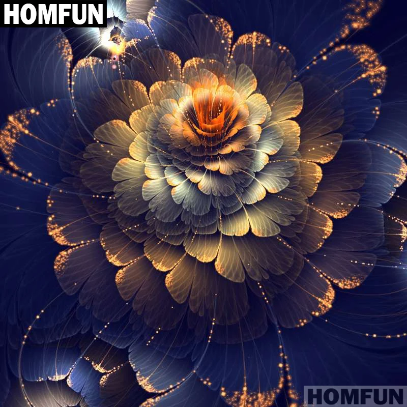 Алмазная живопись HOMFUN A01623 полноразмерная/круглая вышивка 5D сделай сам с