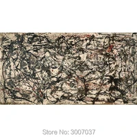 hand painted jackson pollock abstract oil painting on canvas wall painting art modern painting art home decoration wall pictures