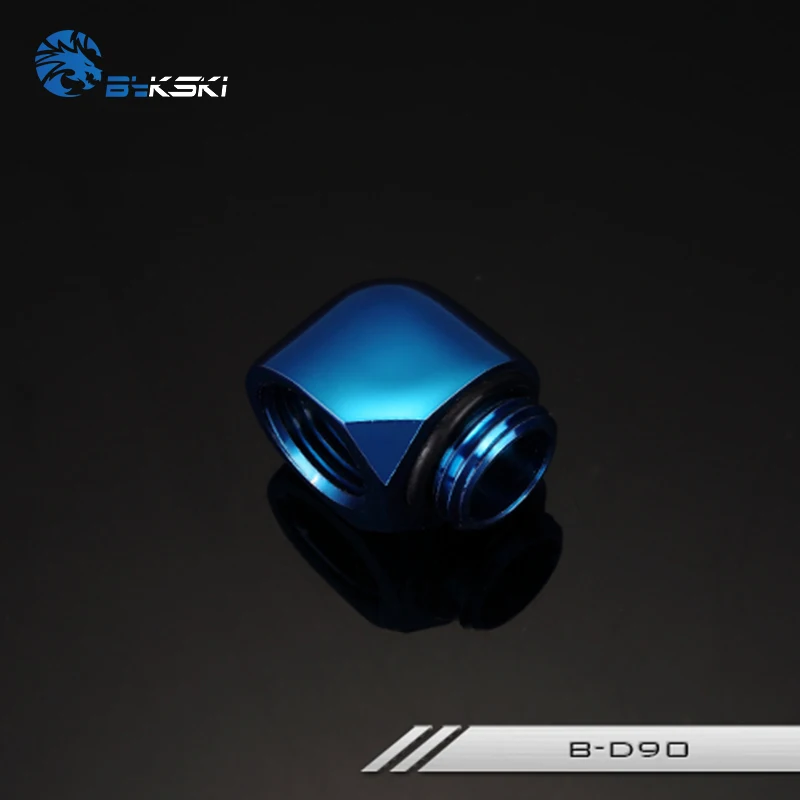 Bykski B D90 Адаптер для крепления на 90 градусов с резьбой G1/4 &quotдля водяного